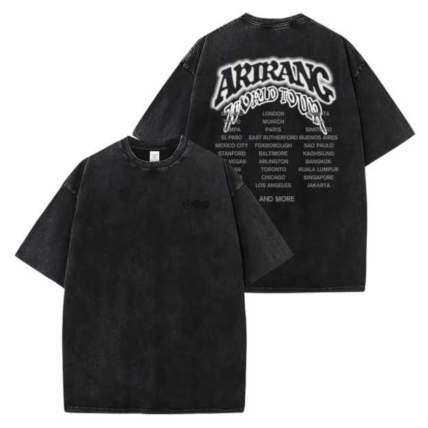 BTS 2026 World Tour ARIRANG Merch Inspired T-Shirt