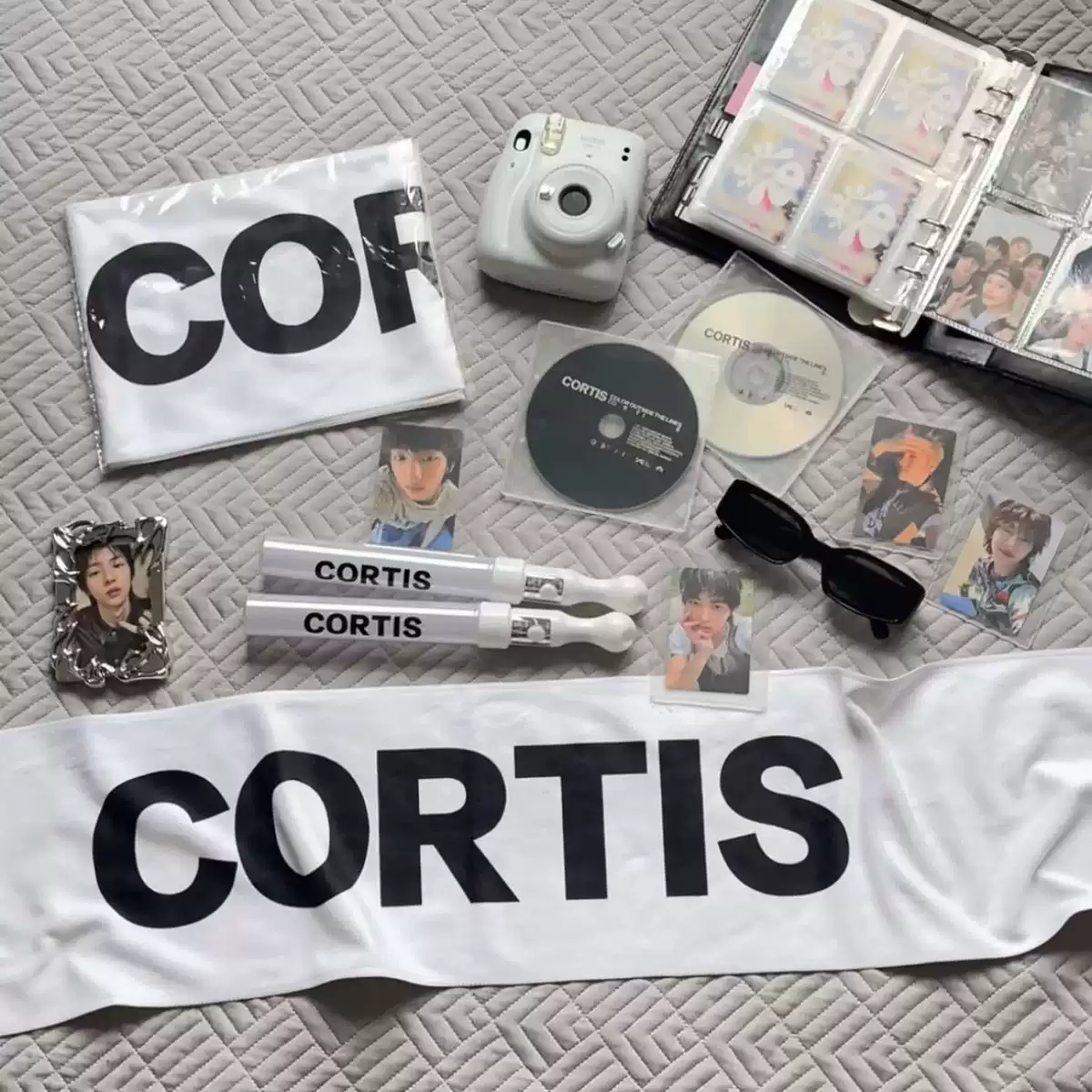 CORTIS Printed Support Towel Fan Merchandise