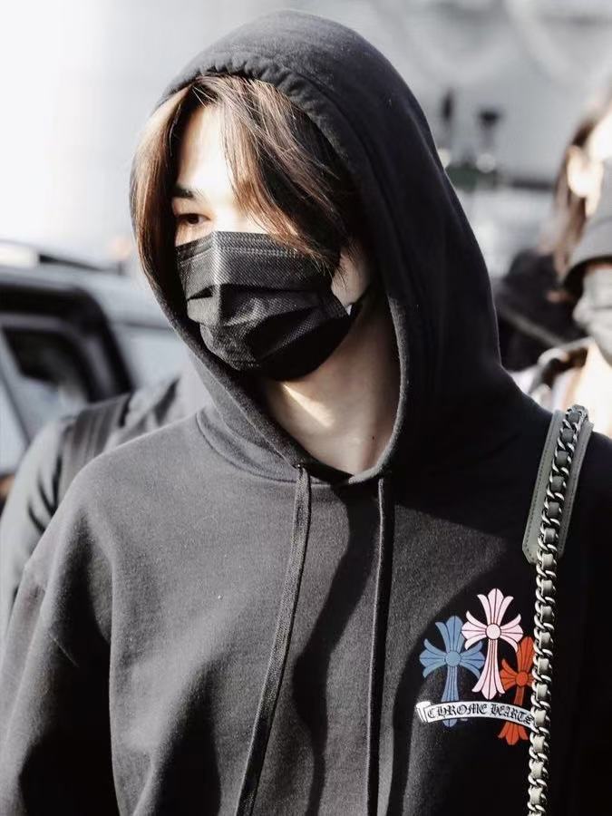 Ehypen Niki Inspired Multi Color Cemetery Cross Logo Hoodie