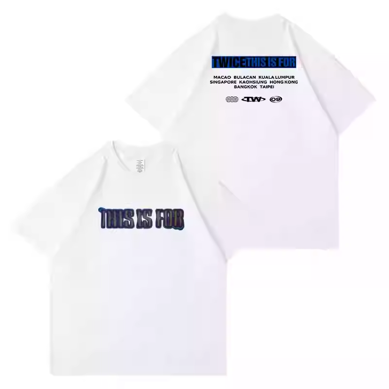 TWICE World Tour THIS IS FOR Merch Inspired T-Shirt