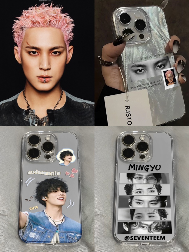 Seventeen Mingyu 3 Pcs Set Phone Case for All Phones