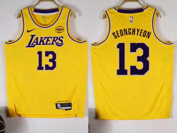 CORTIS LA Lakers Customized Basketball Jersey