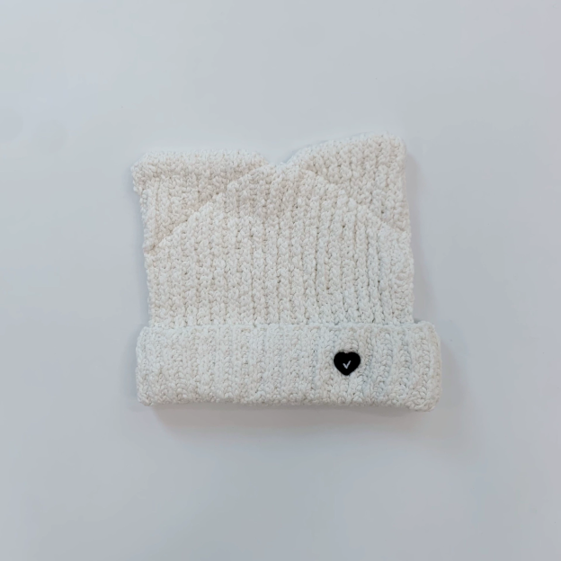Love Cat Ears Knitted Woolen Hat-Seventeen Wonwoo&Aespa Winter