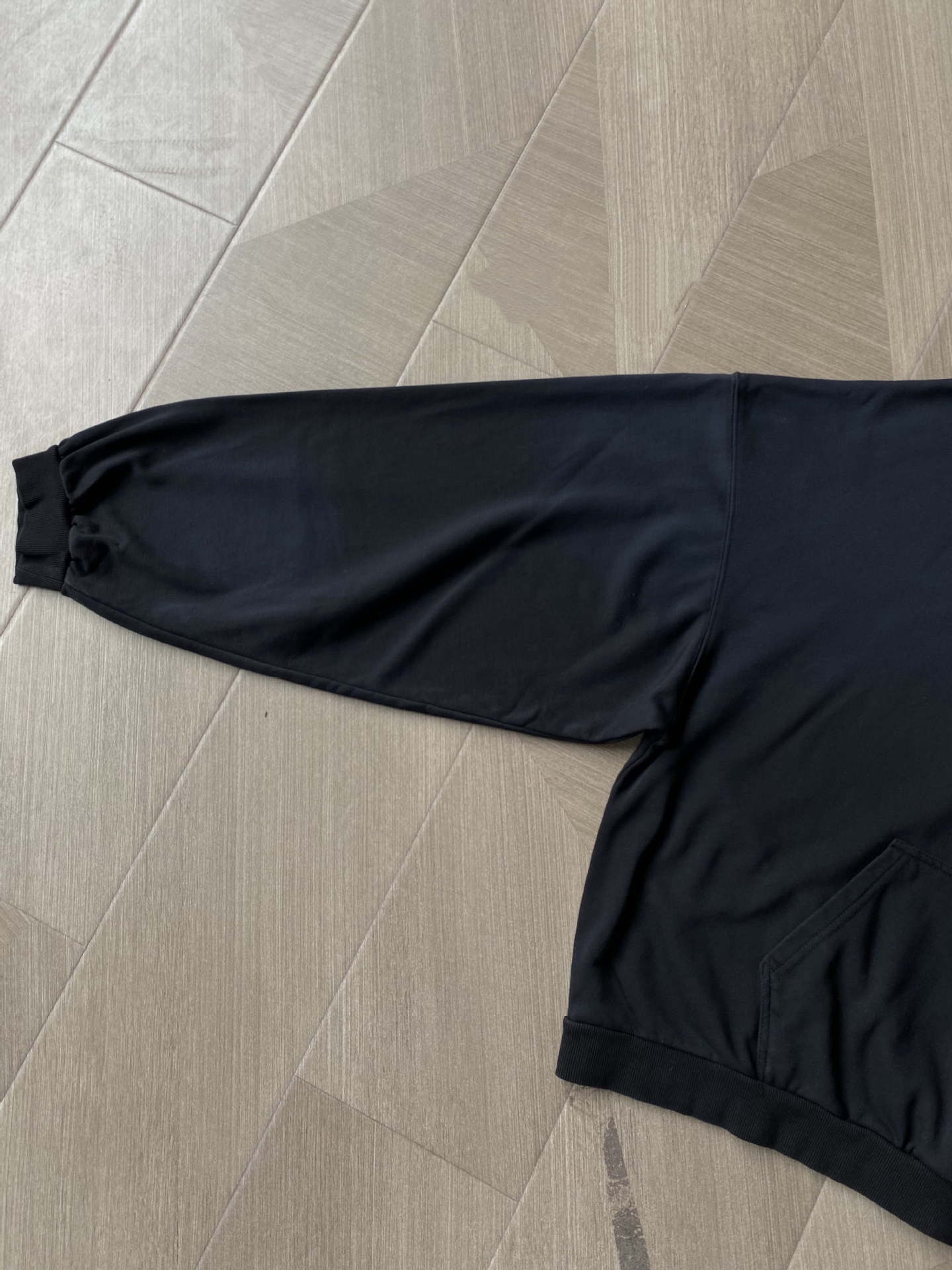 ENHYPEN Sunghoon Inspired Vintage Washed Badge Black Hoodie