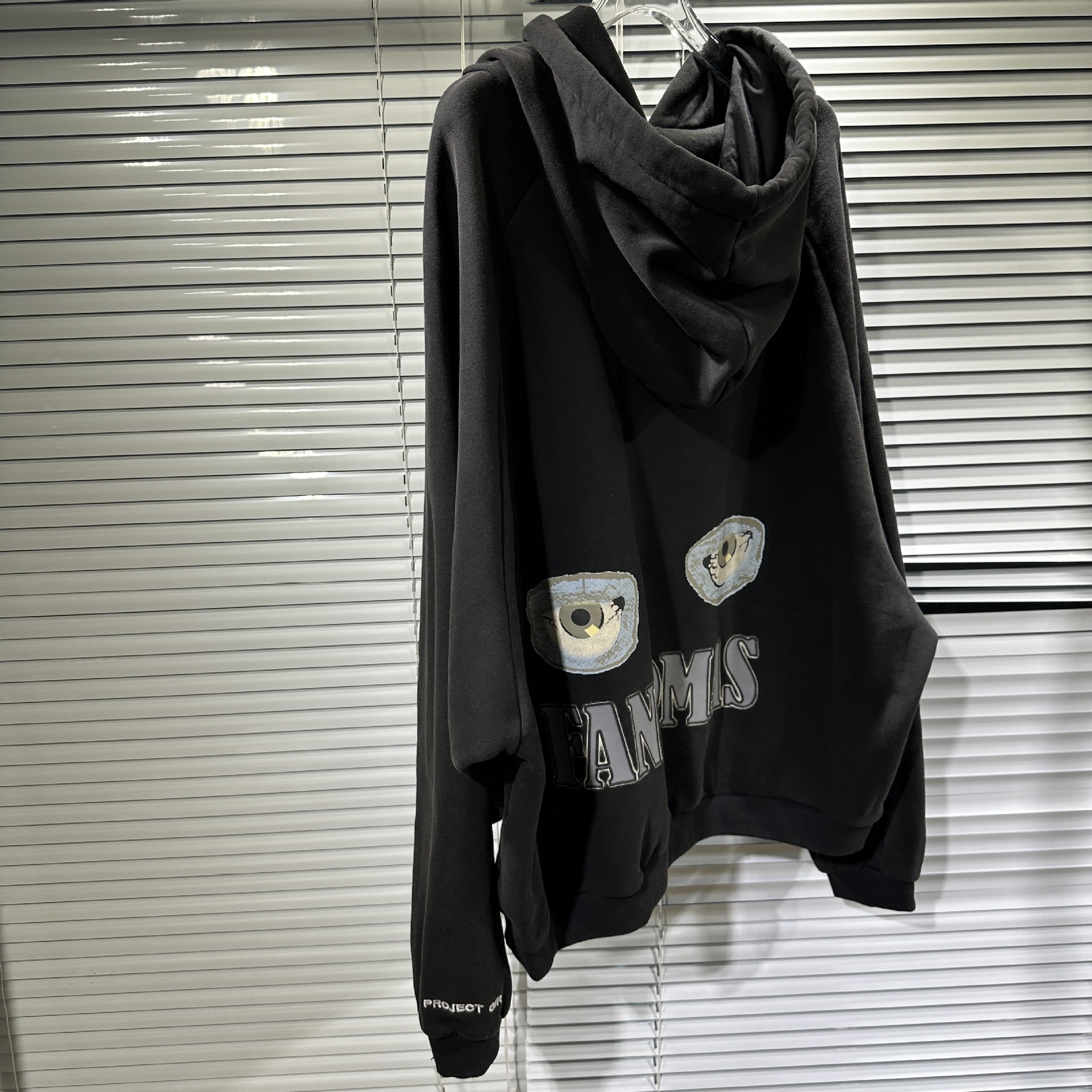 Stray kids Han Inspired MIND SLAUGHTER Fantomas Vintage Washed Hoodie-Straykids