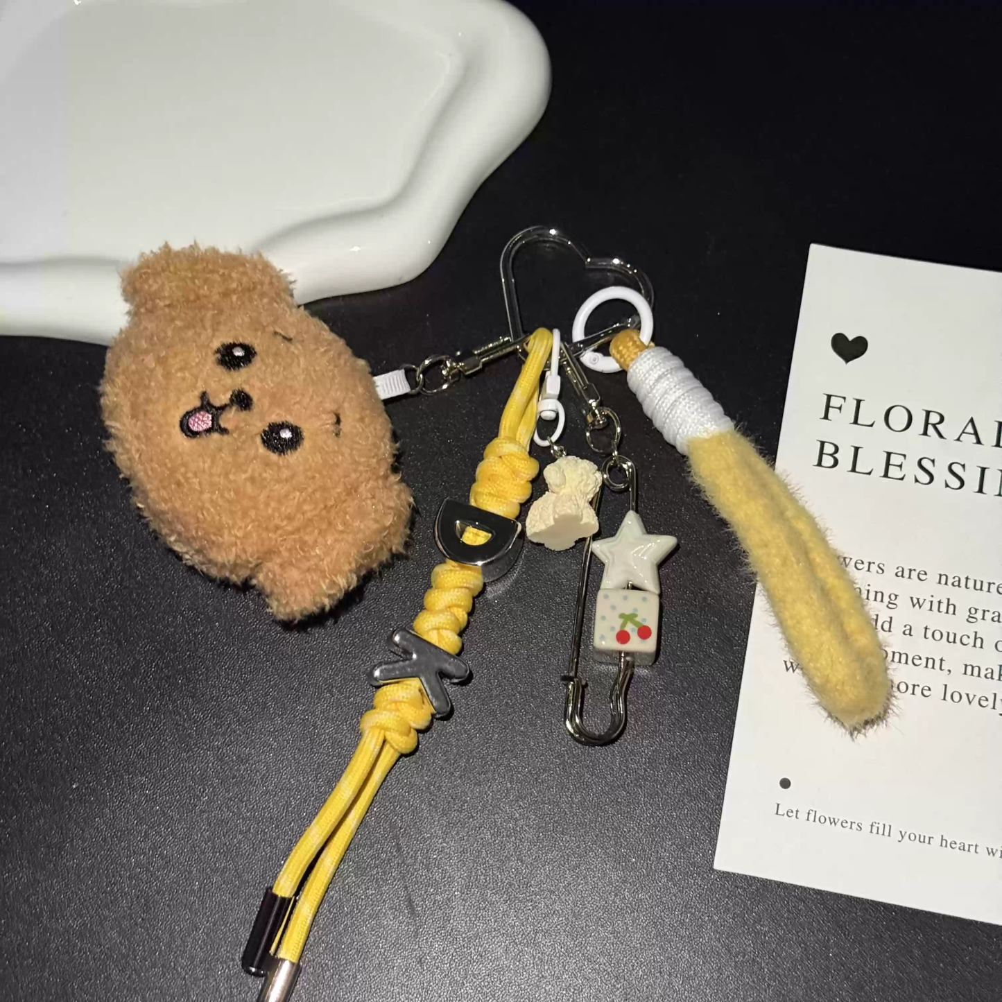 Seventeen Custom Plush Bag Charm-Handmade Keychain for Carats