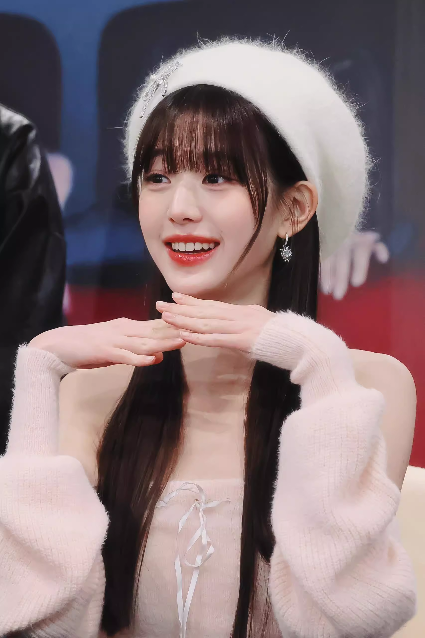 Aespa Winter&IVE Wonyoung Inspired Knitted Camisole Cardigan Set