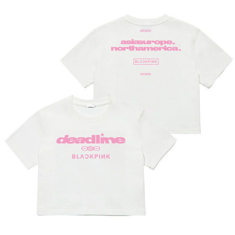 BLACKPINK 2025 World Tour DEADLINE Merch inspired T-Shirt