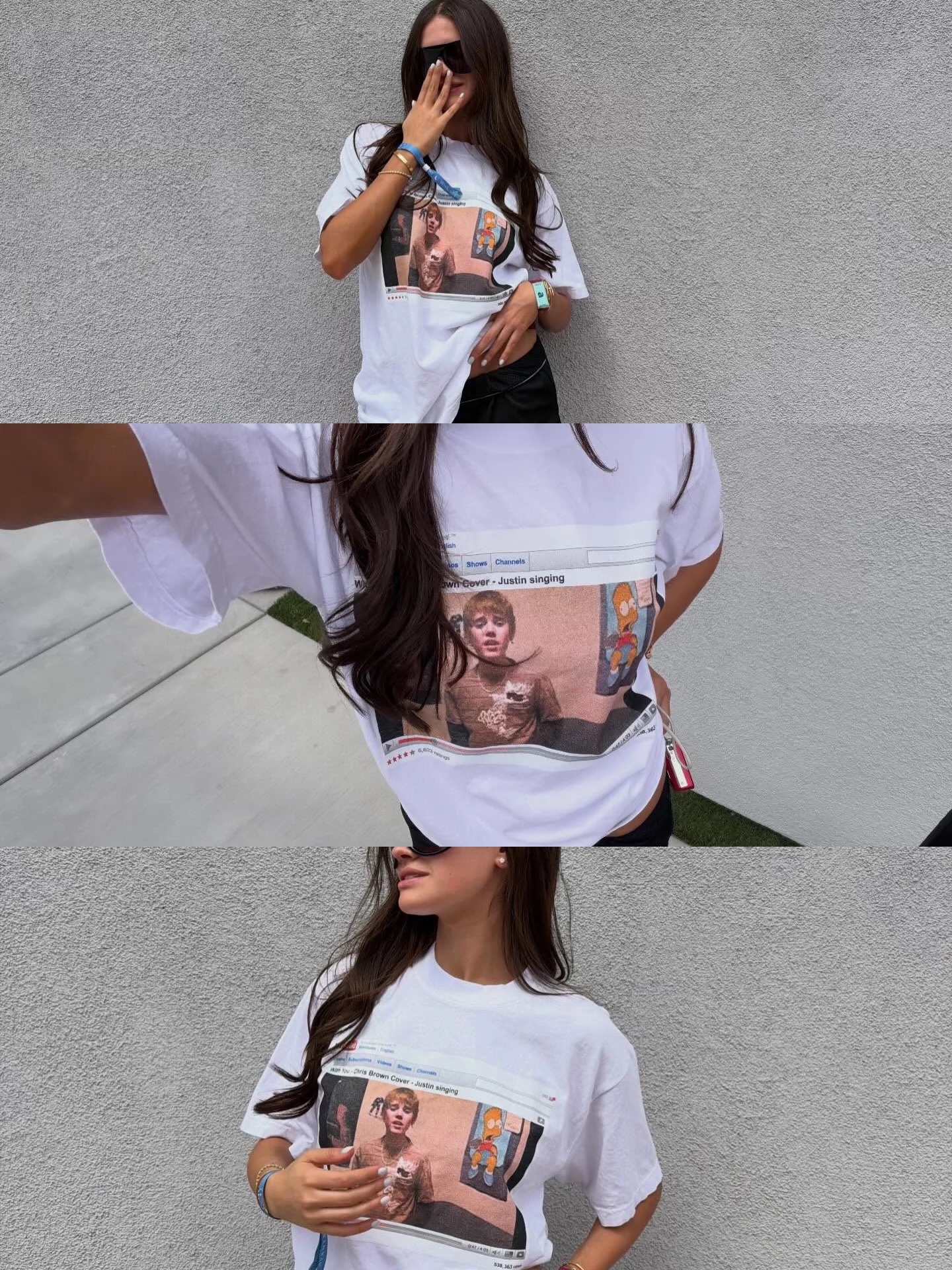 Justin Bieber 2026 Coachella Merch Inspired Bieber Youtube Tee