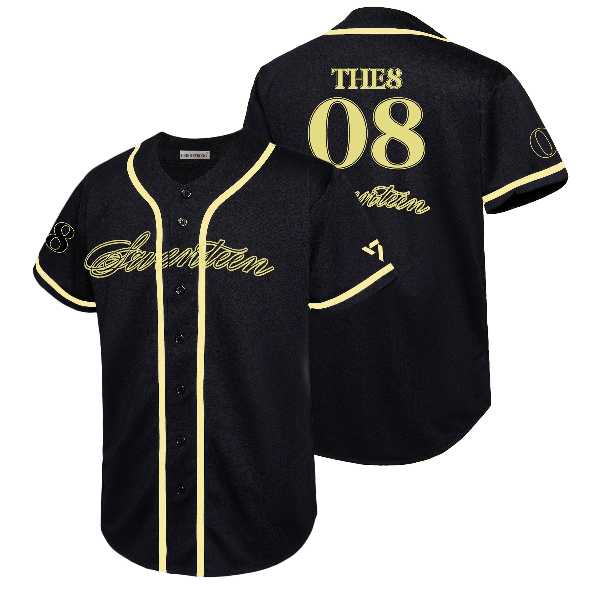 Seventeen 2026 Carat Land Merch Inspired Uniform Jersey Shirt