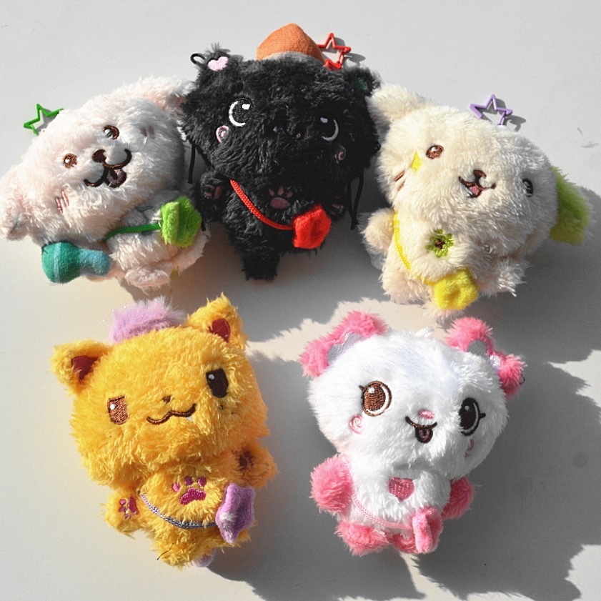 NCT WISH Garden Wish inspired Boba Cat Keychain