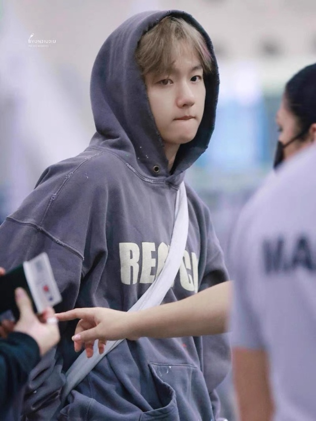 Seventeen&Enhypen&Riize Inspired Gray RECYCLE Hoodie