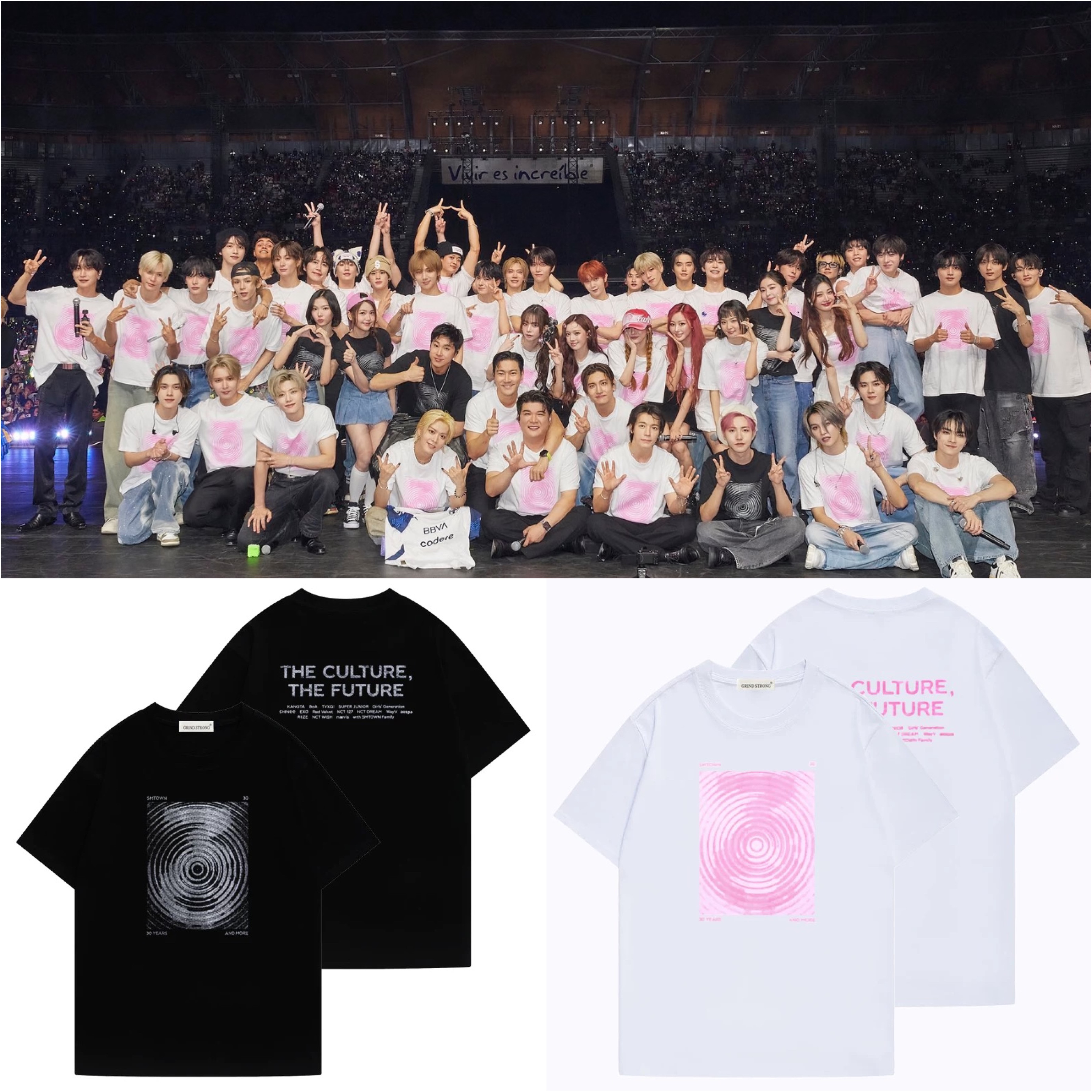 SMTOWN official inspired tshirt