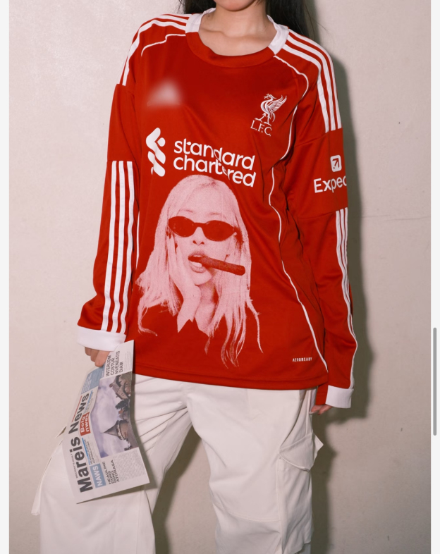 Blackpink Rose custom remake jersey