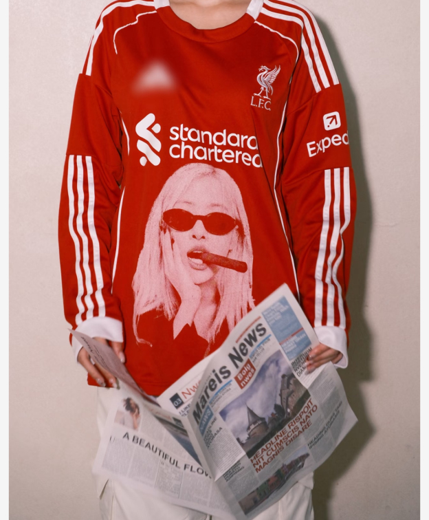 Blackpink Rose custom remake jersey