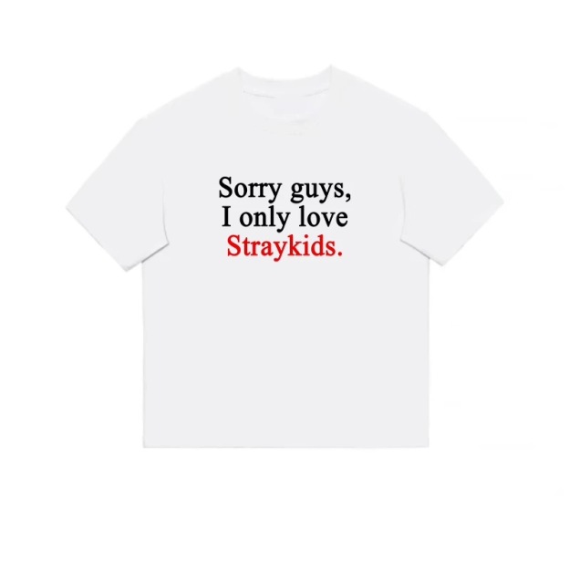 Sorry guys,  I only love Straykids-Customized Short Sleeve shirt