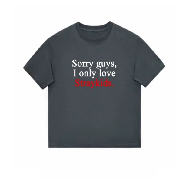 Sorry guys,  I only love Straykids-Customized Short Sleeve shirt
