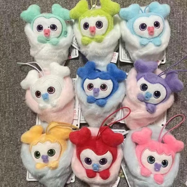Twice official inspired pacifier Plush doll Keychain