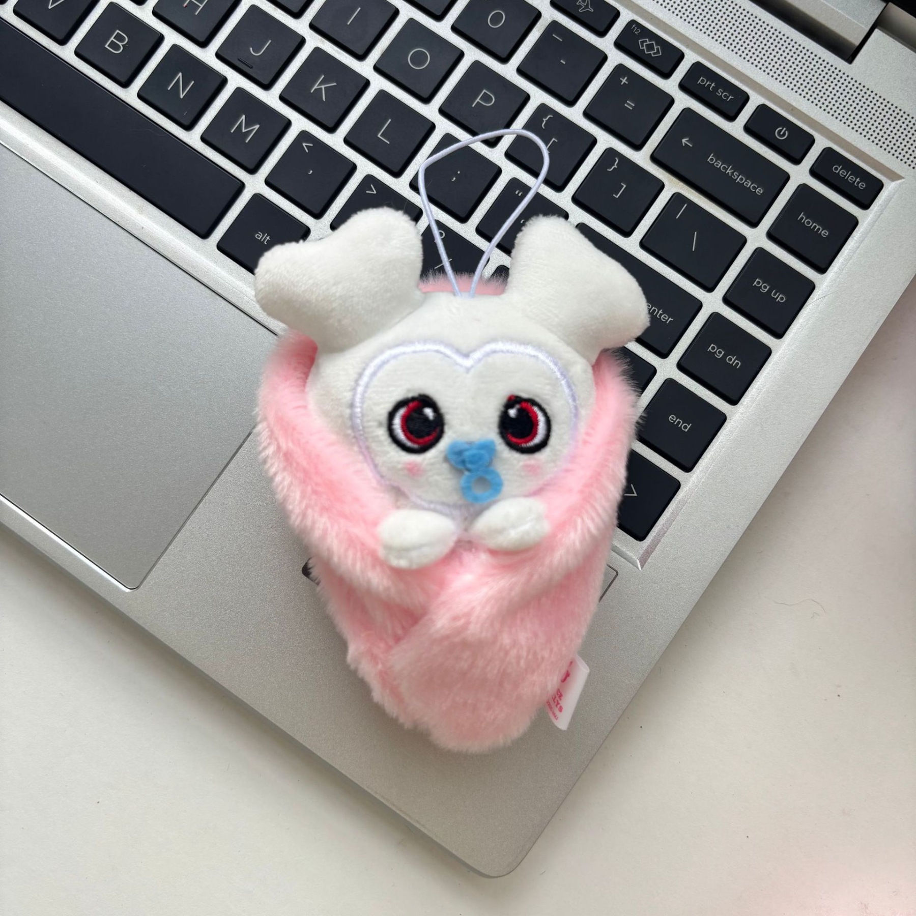 Twice official inspired pacifier Plush doll Keychain