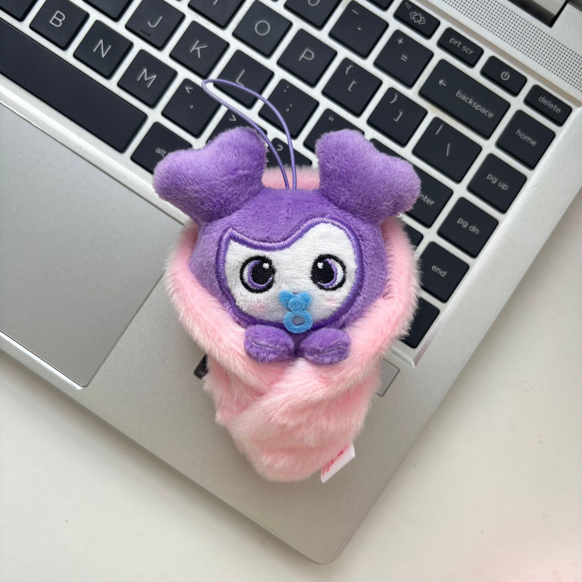 Twice official inspired pacifier Plush doll Keychain