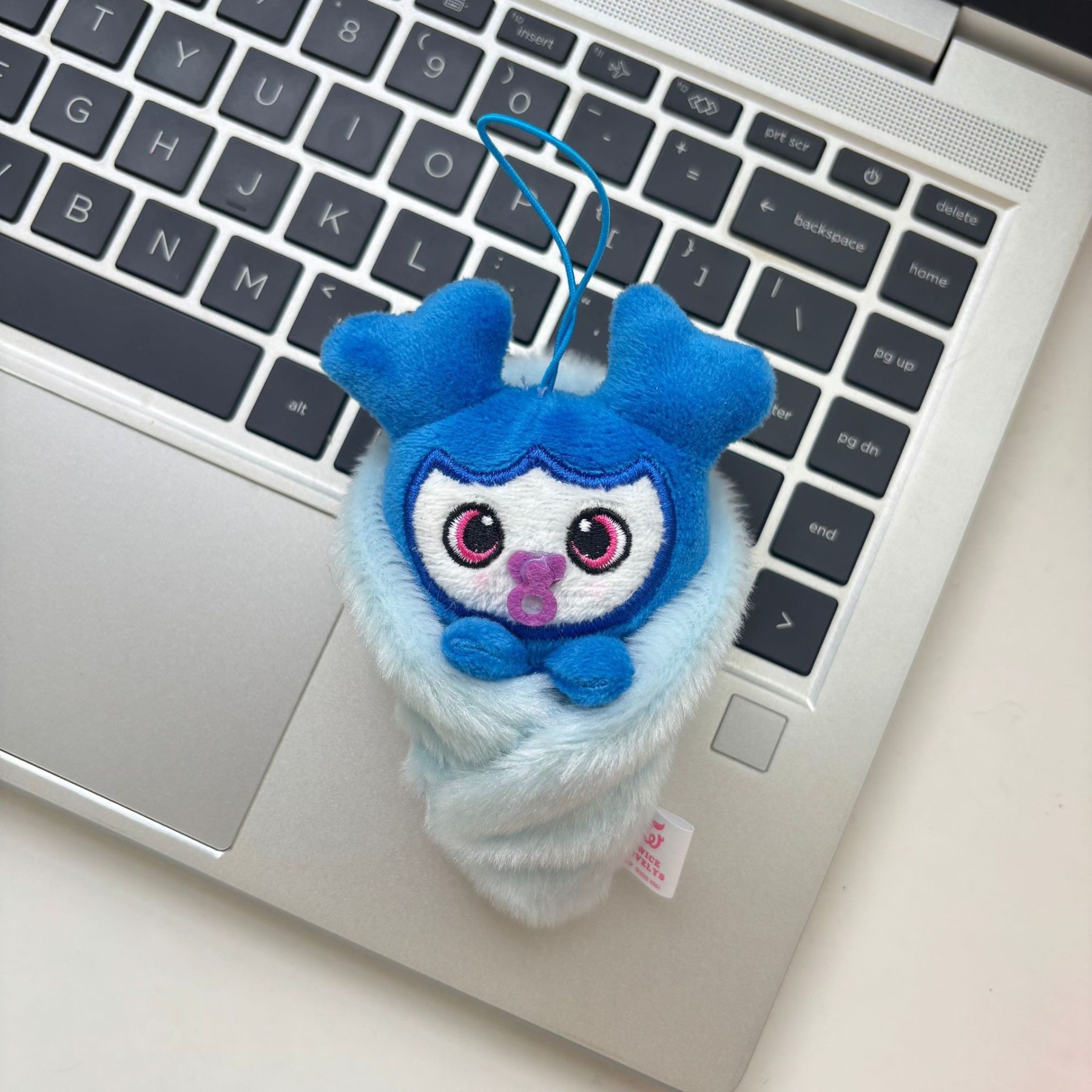 Twice official inspired pacifier Plush doll Keychain