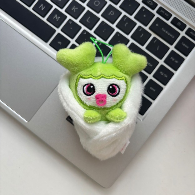 Twice official inspired pacifier Plush doll Keychain