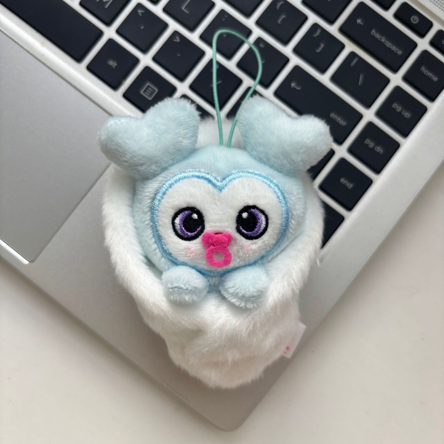Twice official inspired pacifier Plush doll Keychain