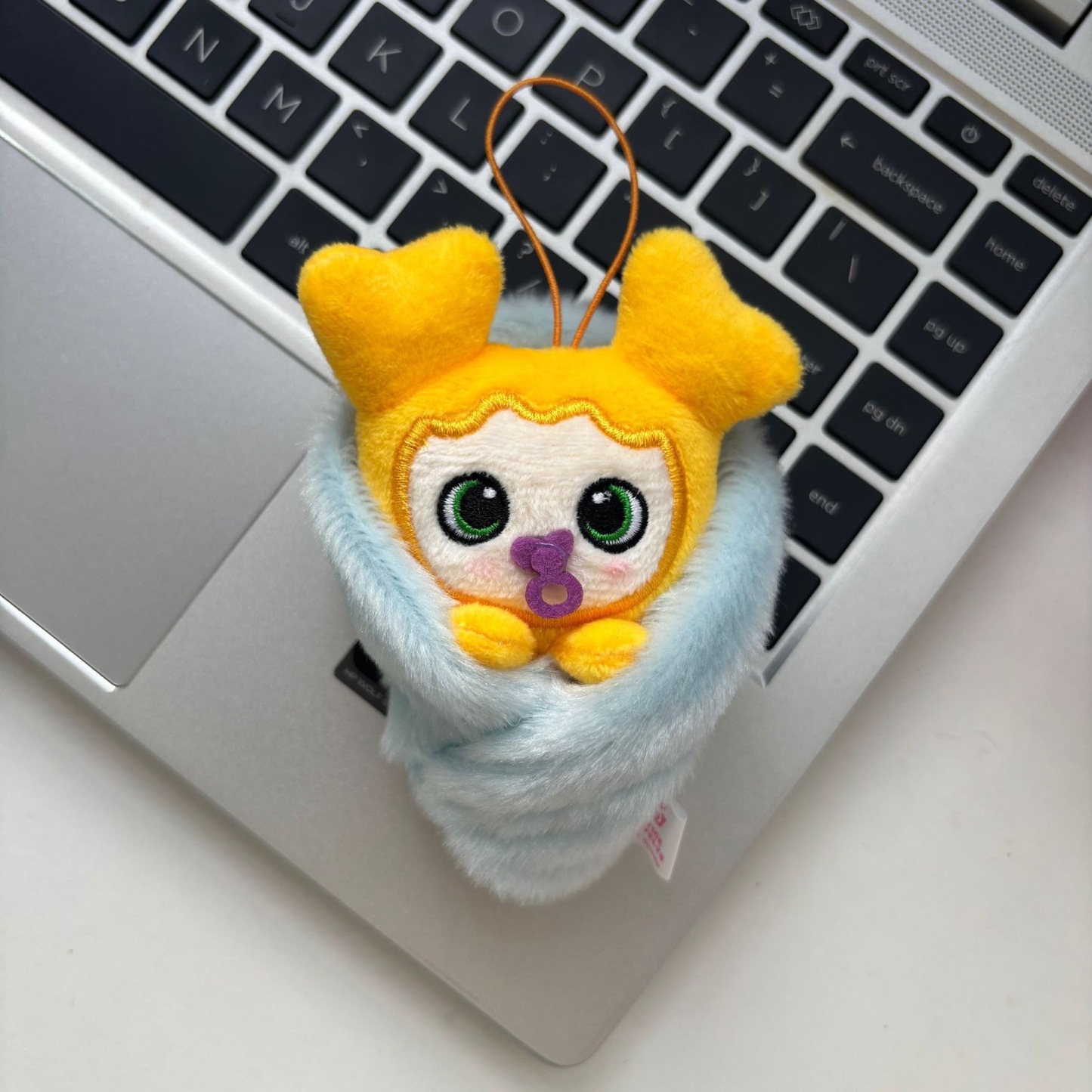 Twice official inspired pacifier Plush doll Keychain