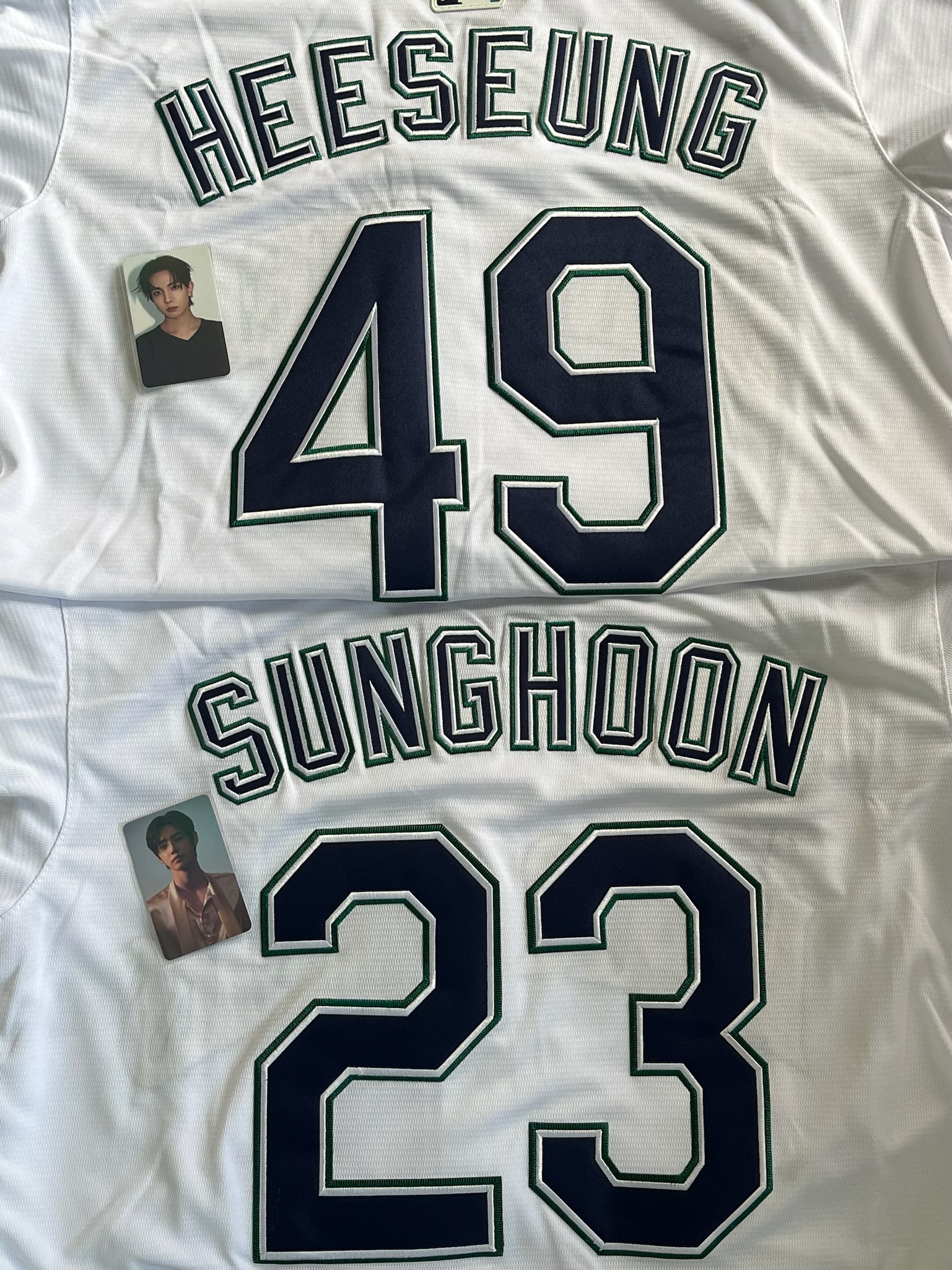 ENHYPEN mariners Custom Embroidered Baseball Jersey