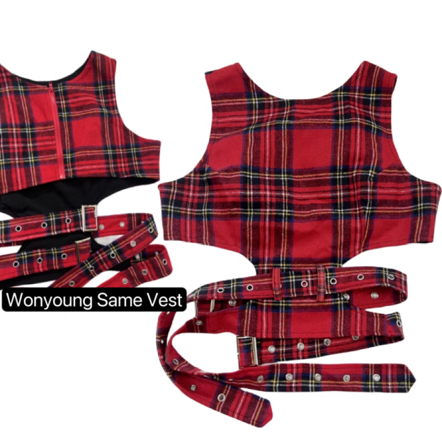 IVE Kitsch Short Baseball Jacket-wonyoung IVE