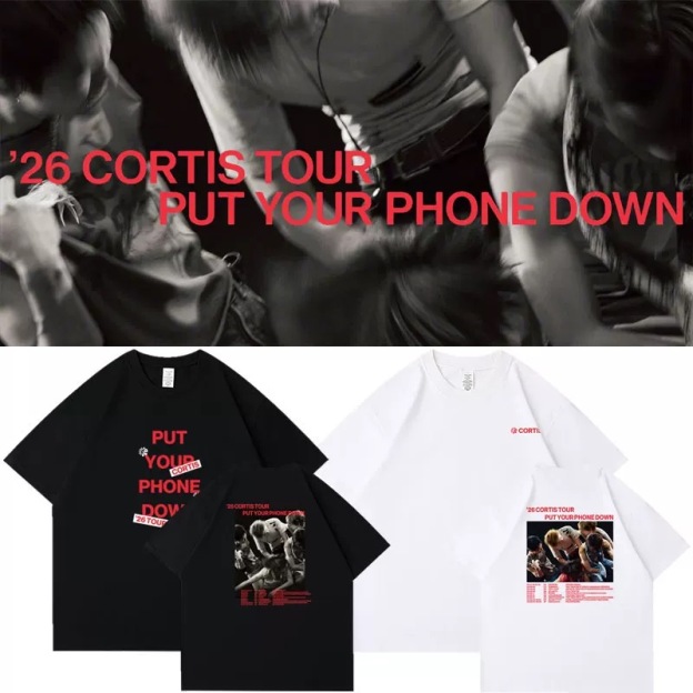 CORTIS 2026 World Tour Put Your Phone Down Merch inspired Tshirt