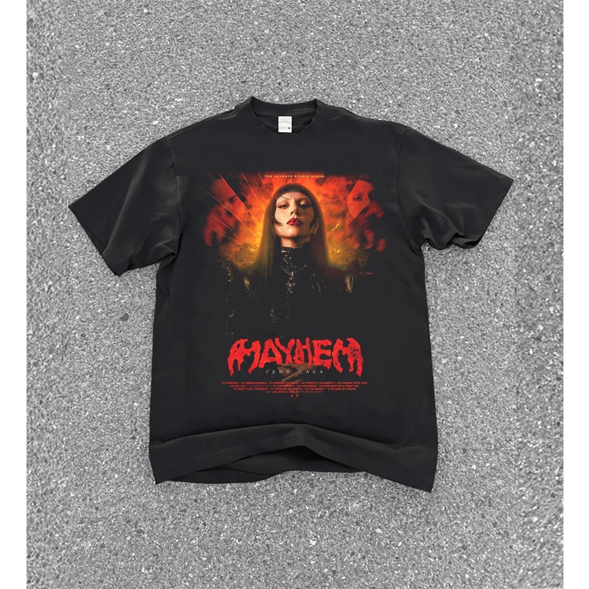 lady gaga-Tour Official Inspired Tee