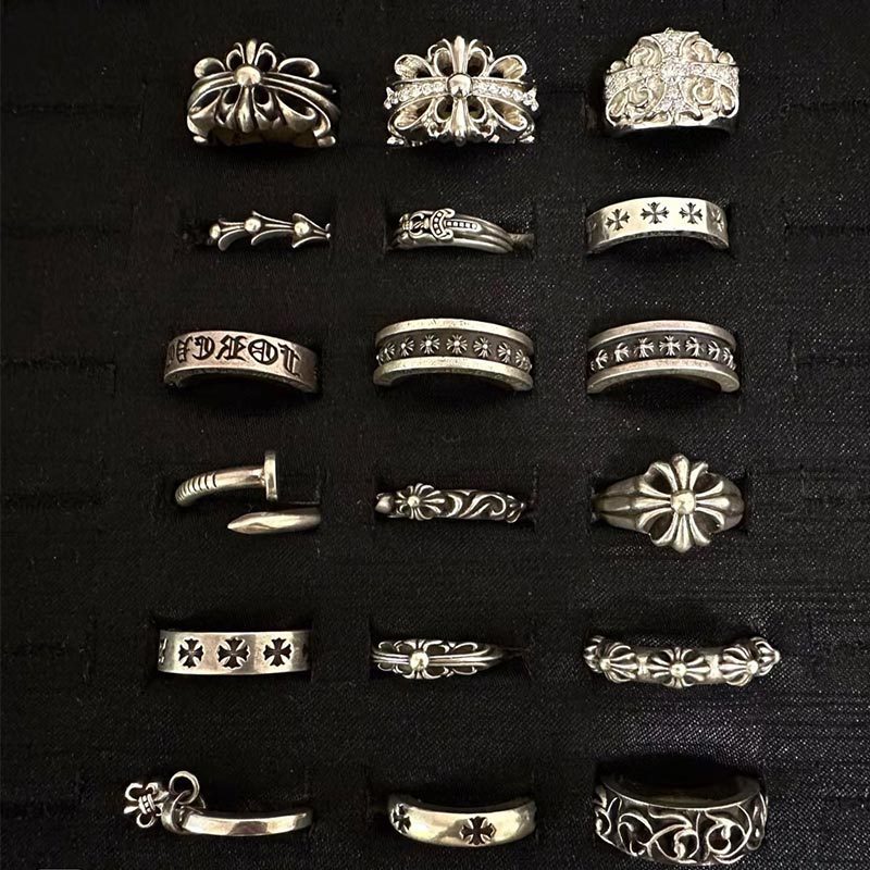 Enhypen Niki inspired chrome heart ring-Ni-Ki