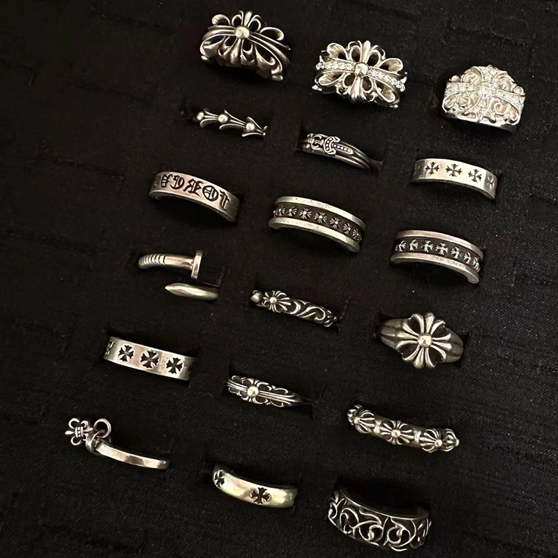 Enhypen Niki inspired chrome heart ring-Ni-Ki