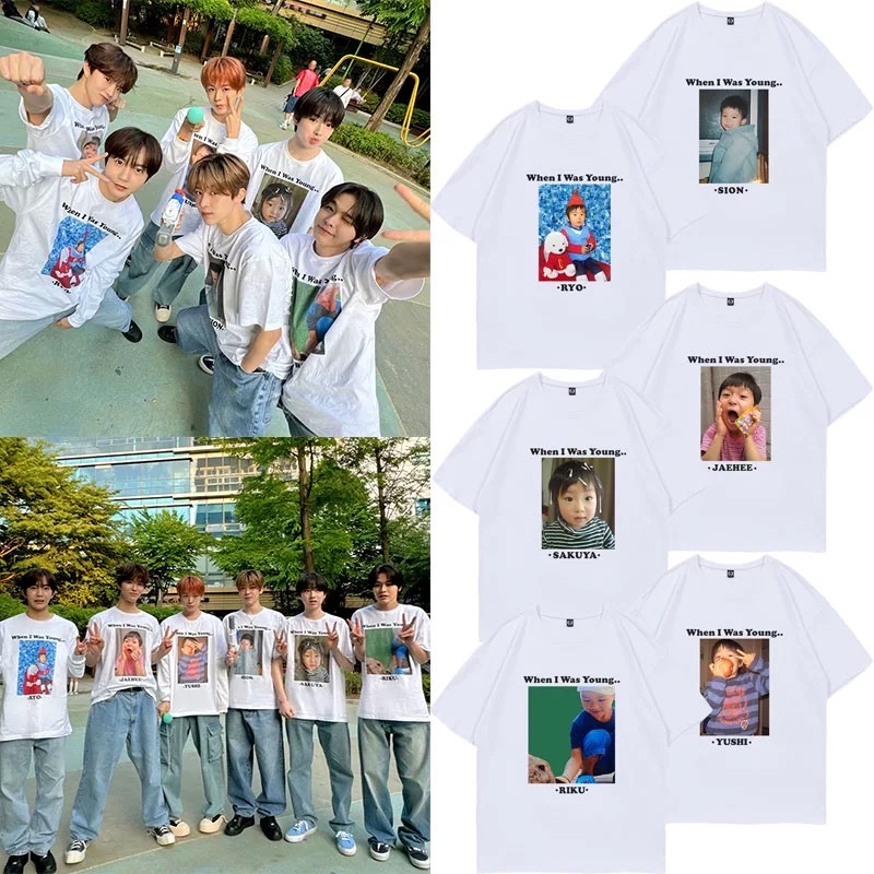 NCT WISH "When I Was Young" Tour T-Shirt 