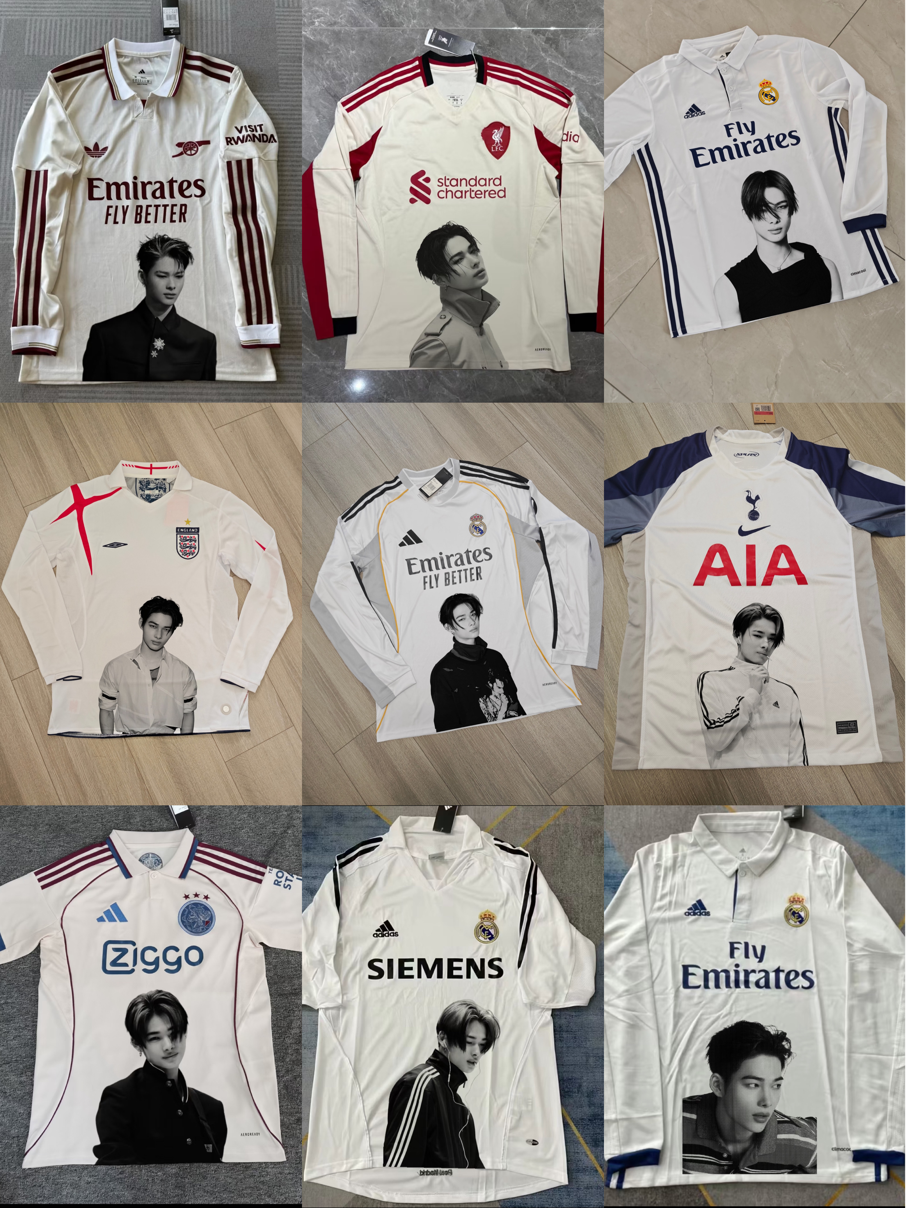 Enhypen Niki inspired remake jersey 10 style-Ni-Ki