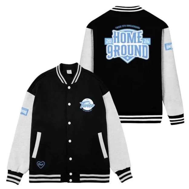 TWICE 9th Anniversary Concert Inspired Hoodie Baseball Jacket