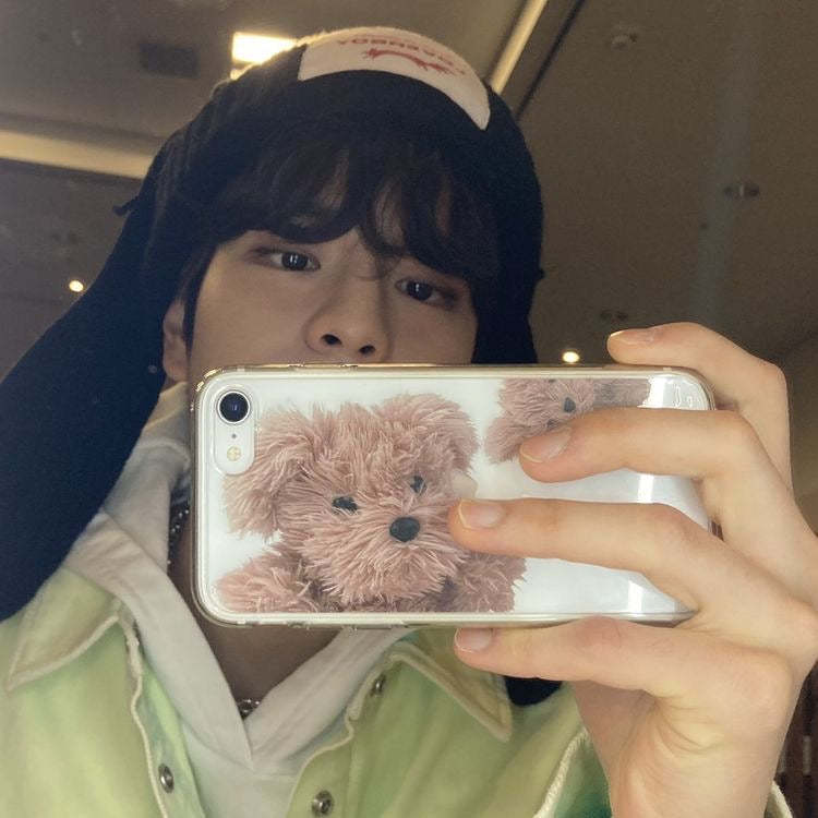 StrayKids Chunky Knit Bunny Beanie