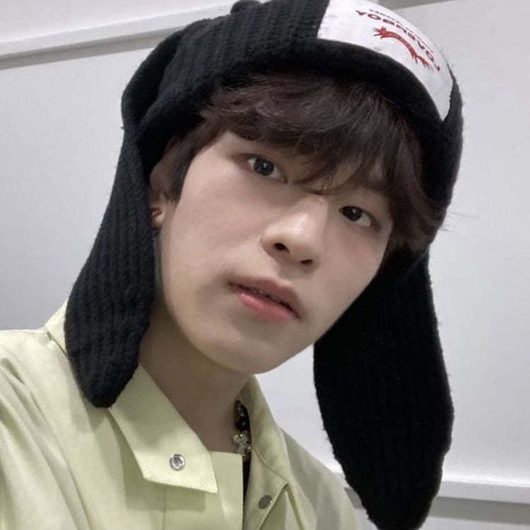 StrayKids Chunky Knit Bunny Beanie