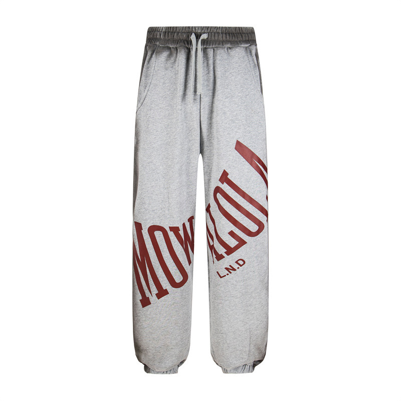 Enhypen NIKI inspired letter print sweatpants casual streetwear pants