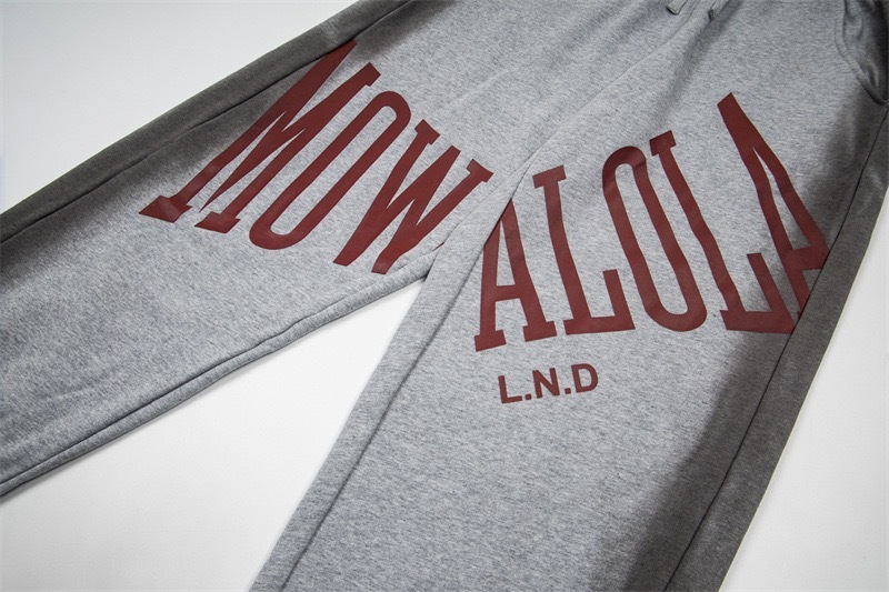 Enhypen NIKI inspired letter print sweatpants casual streetwear pants