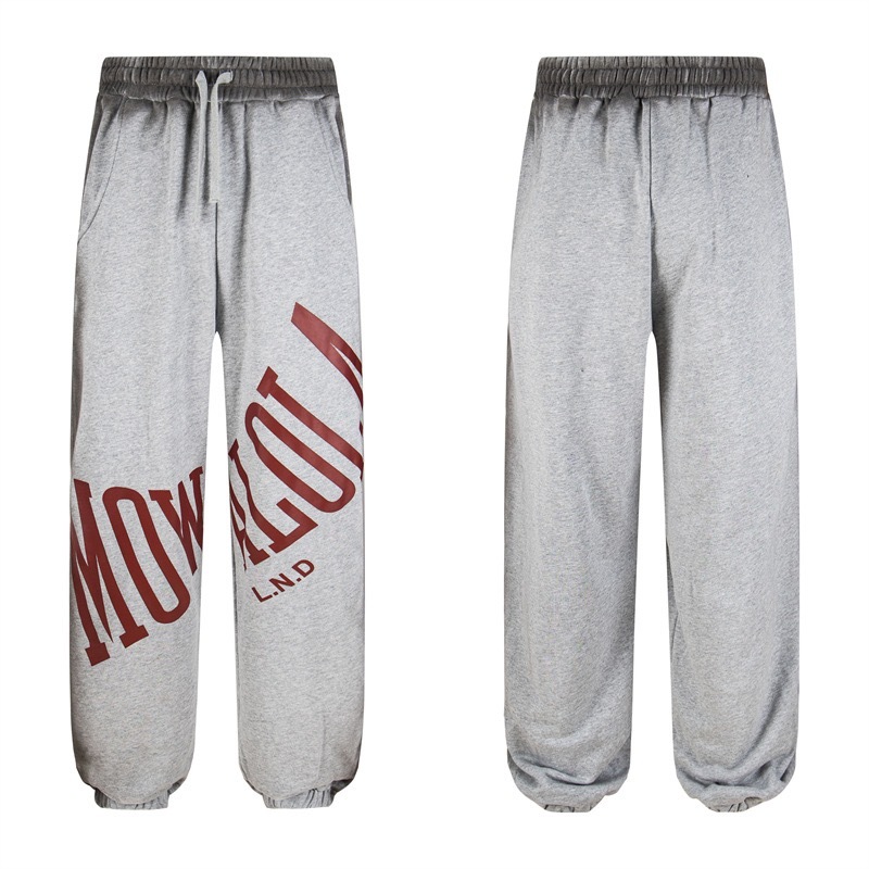 Enhypen NIKI inspired letter print sweatpants casual streetwear pants