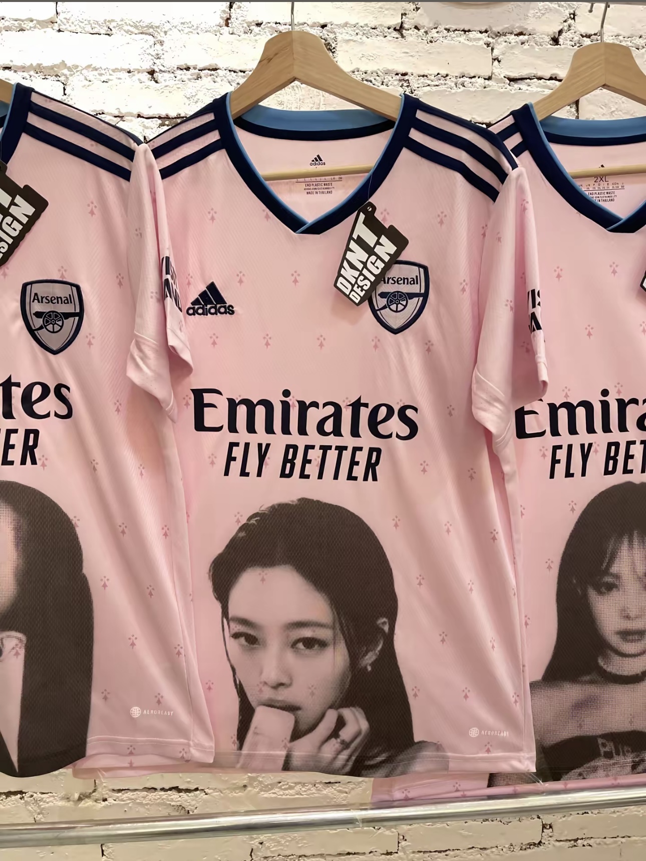 Blackpink-Inspired custom Arsenal Remake Jersey