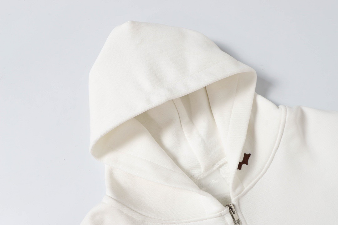 Enhypen NIKI inspired Skylrk Knit Zip Hoodie Natural No Dye Jacket Hoodie-NI-KI