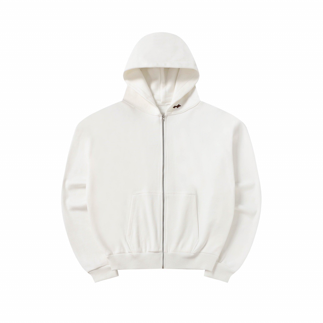 Enhypen NIKI inspired Skylrk Knit Zip Hoodie Natural No Dye Jacket Hoodie-NI-KI