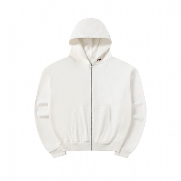 Enhypen NIKI inspired Skylrk Knit Zip Hoodie Natural No Dye Jacket Hoodie-NI-KI