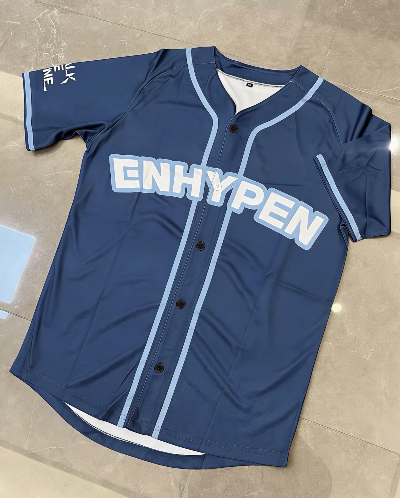 Enhypen inspired member Short Sleeve Baseball Jacket Cardigan jersey
