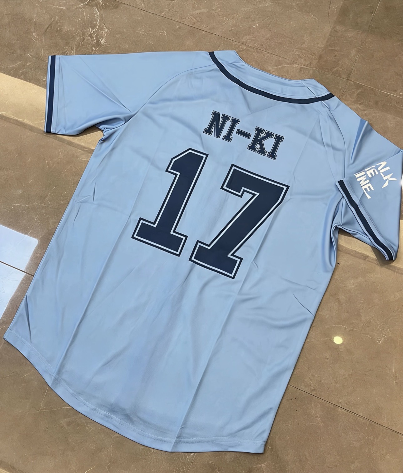 Enhypen inspired member Short Sleeve Baseball Jacket Cardigan jersey