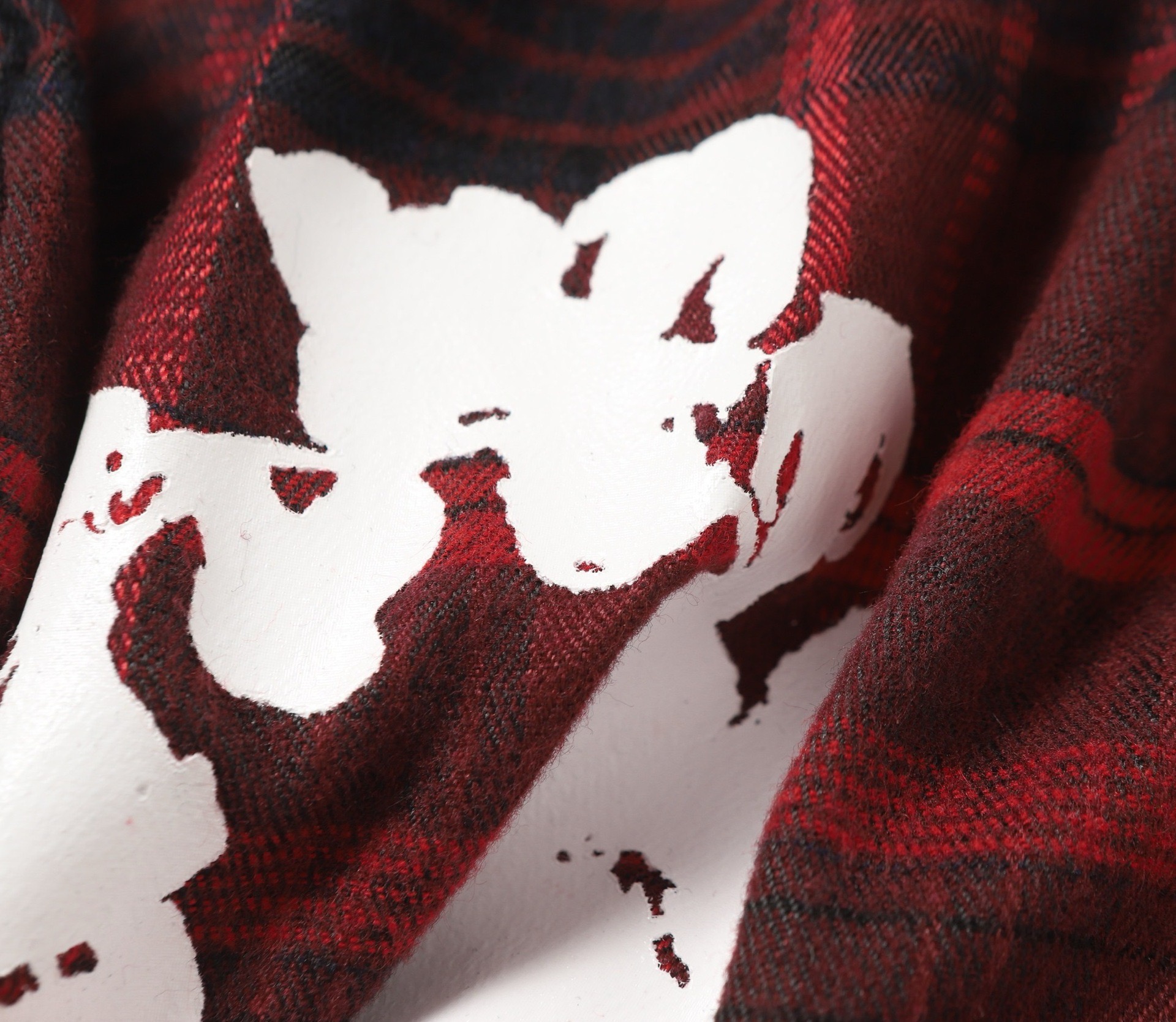 Enhypen NIKI inspired Red Denim Plaid Print Matching set-NI-KI