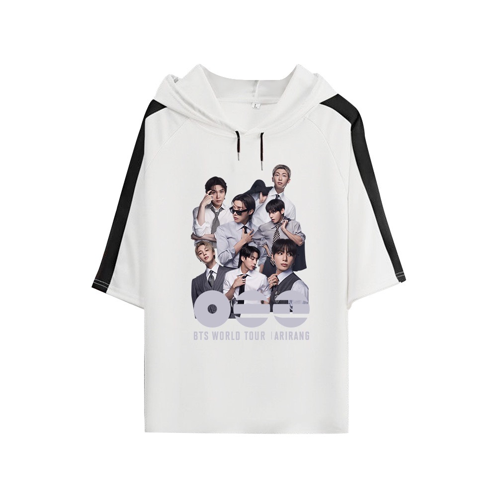 BTS inspired  Album ARIRANG Tour Concert hoodie short sleeve T-Shirt 